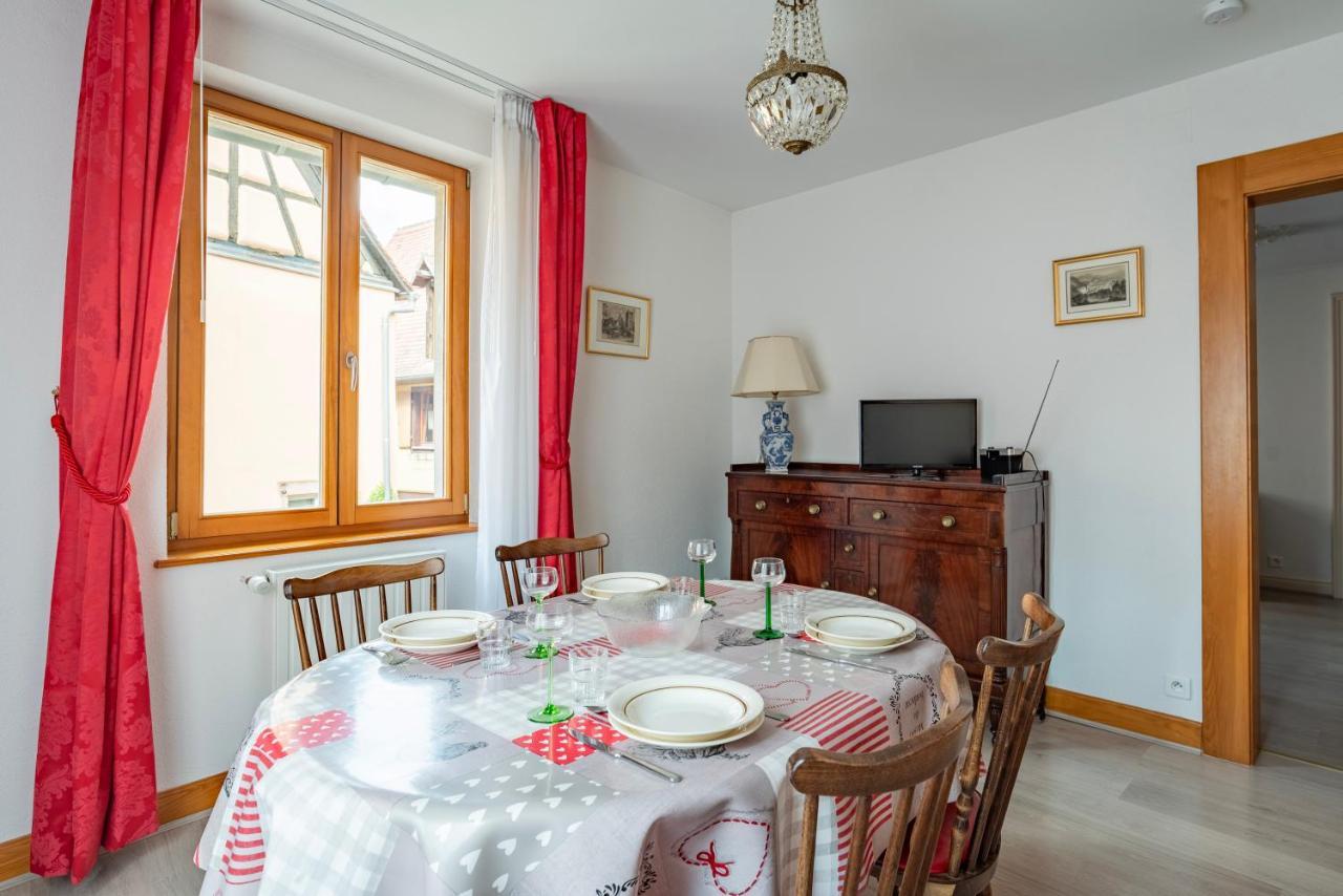 Gite Au Coeur Du Vieux Kaysersberg - Parking Prive & Wifi Ngoại thất bức ảnh