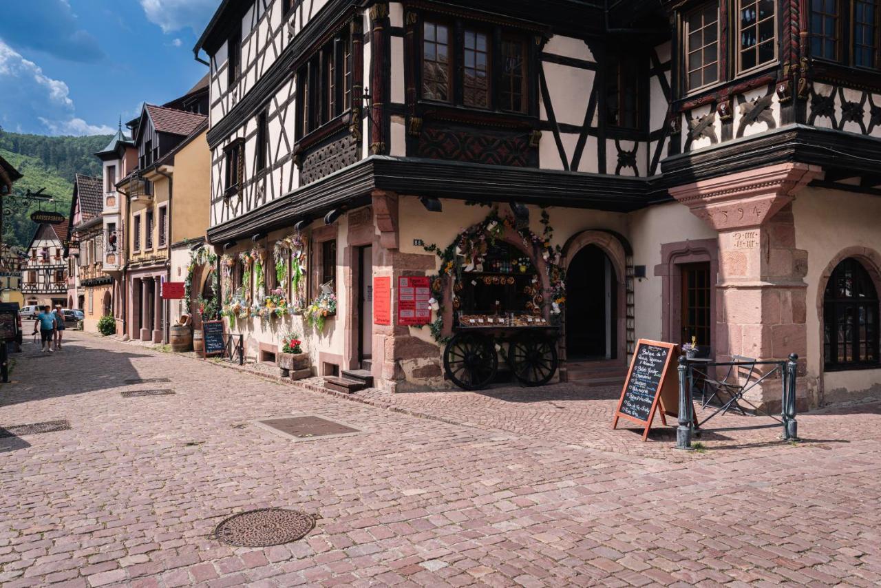 Gite Au Coeur Du Vieux Kaysersberg - Parking Prive & Wifi Ngoại thất bức ảnh