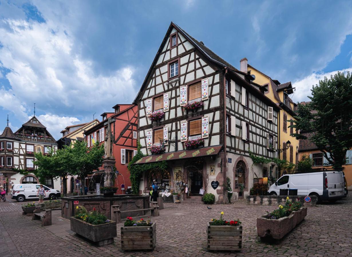 Gite Au Coeur Du Vieux Kaysersberg - Parking Prive & Wifi Ngoại thất bức ảnh